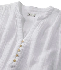 Women's Cloud Gauze Short-Sleeve Shift Dress