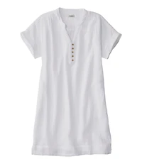 Women's Cloud Gauze Short-Sleeve Shift Dress