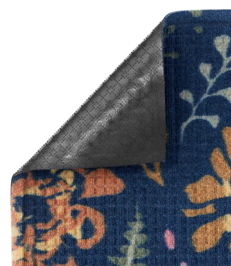 Printed Recycled Waterhog Doormat, Floral