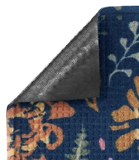 Printed Recycled Waterhog Doormat, Floral