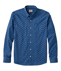 Men's Comfort Stretch Performance® Shirt, Long-Sleeve, Slightly Fitted Untucked Fit, Print