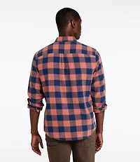 Men's Sunwashed Twill Shirt, Slightly Fitted Untucked Fit