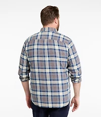 Men's Sunwashed Twill Shirt, Slightly Fitted Untucked Fit