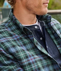Men's Sunwashed Twill Shirt, Slightly Fitted Untucked Fit