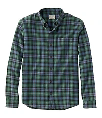 Men's Sunwashed Twill Shirt, Slightly Fitted Untucked Fit