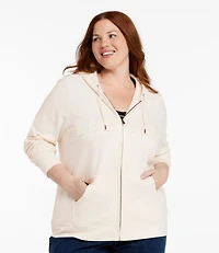 Women's L.L.Bean 1912 Sweatshirt, Full-Zip Hooded Logo