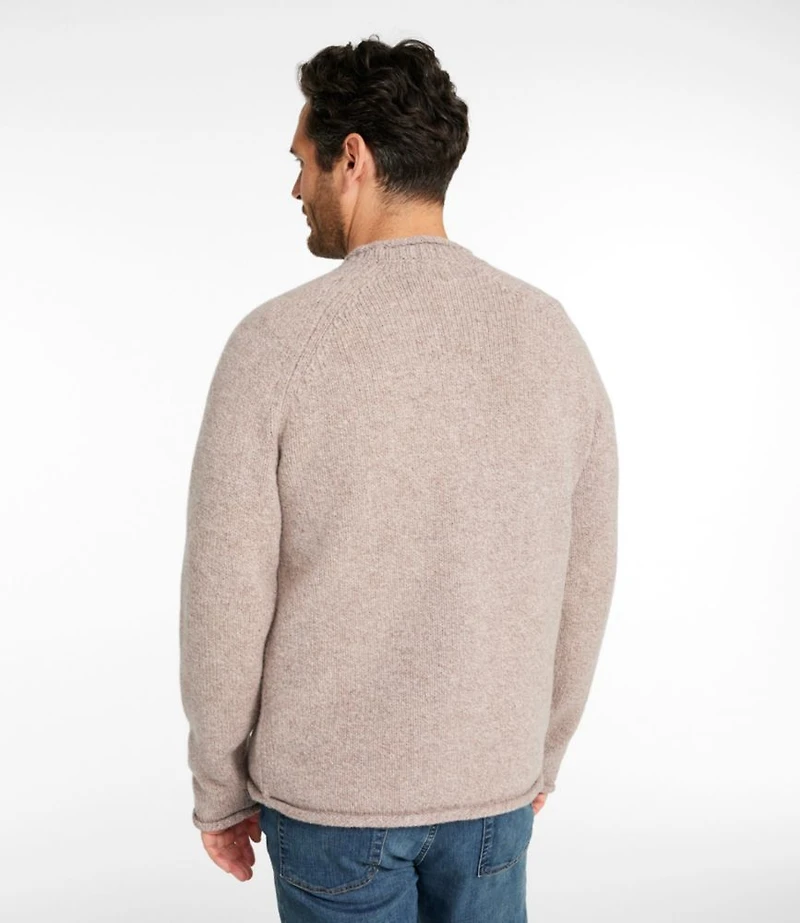 Men's Bean's Classic Ragg Wool Sweater, Rollneck