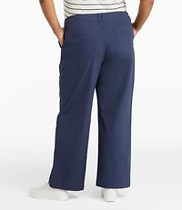Women's 207 Vintage Cotton Canvas Pants, High-Rise Wide-Leg