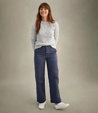 Women's 207 Vintage Cotton Canvas Pants, High-Rise Wide-Leg