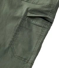 Women's 207 Vintage Cotton Canvas Pants, Mid-Rise Straight-Leg Cargo