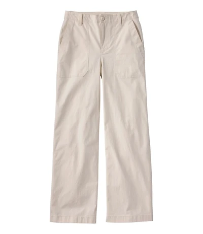 Women's 207 Vintage Cotton Canvas Pants, High-Rise Wide-Leg