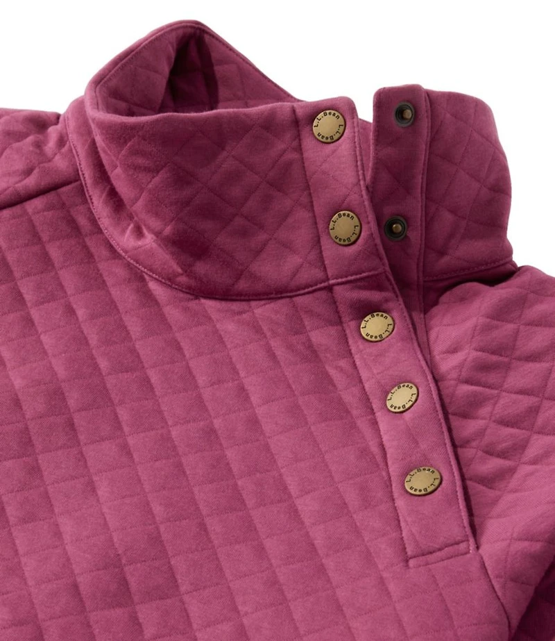 Women's Quilted Sweatshirt