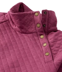 Women's Quilted Sweatshirt