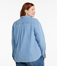 Women's L.L.Bean Denim Boyfriend Shirt