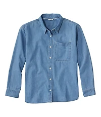 Women's L.L.Bean Denim Boyfriend Shirt