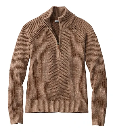 Women's Mariner Shaker Sweater, Quarter-Zip