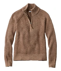 Women's Mariner Shaker Sweater, Quarter-Zip