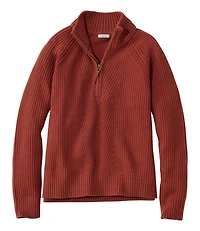 Women's Mariner Shaker Sweater, Quarter-Zip