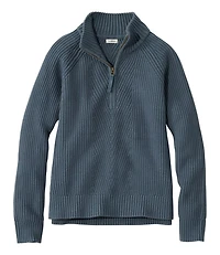Women's Mariner Shaker Sweater, Quarter-Zip