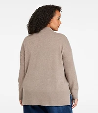 Women's Classic Cashmere Sweater, Relaxed Mockneck