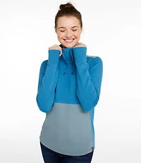 Women's Bean's Cozy Mixed Knits Pullover, Colorblock