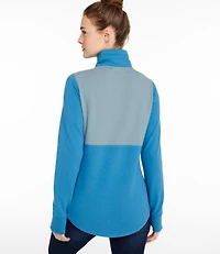 Women's Bean's Cozy Mixed Knits Pullover, Colorblock