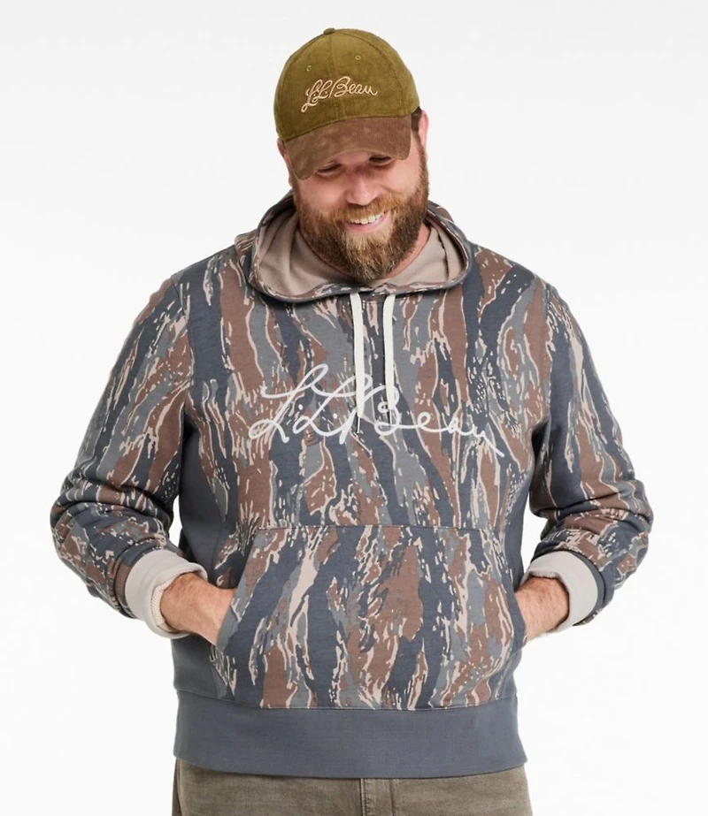 Men's Signature Camp Hoodie Sweatshirt, Print