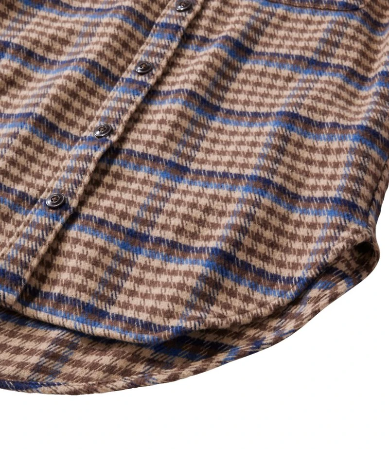 Women's Signature 1933 Collarless Chamois Tunic, Plaid