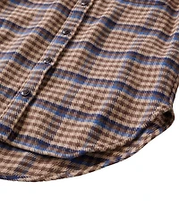 Women's Signature 1933 Collarless Chamois Tunic, Plaid
