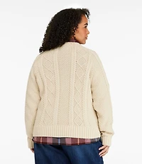 Women's Signature Cotton Fisherman Sweater, Crewneck