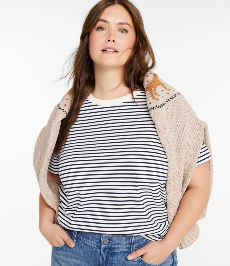 Women's Signature Premium Essential Tee, Short-Sleeve Novelty