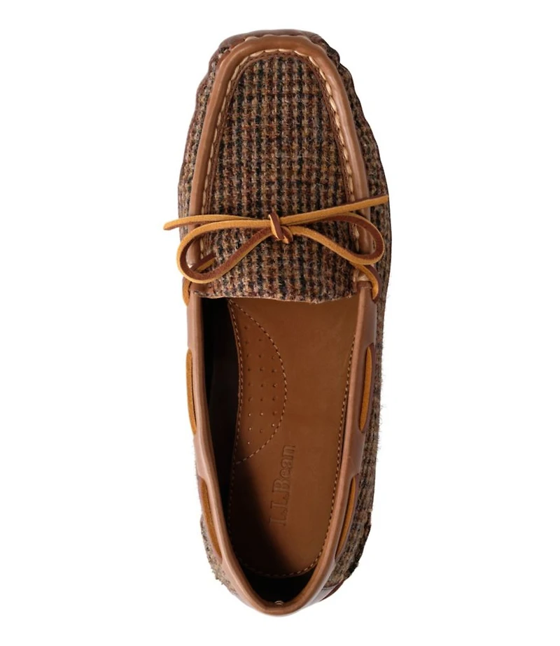 Men's Harris Tweed Double Sole Slippers