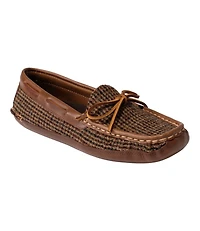 Men's Harris Tweed Double Sole Slippers