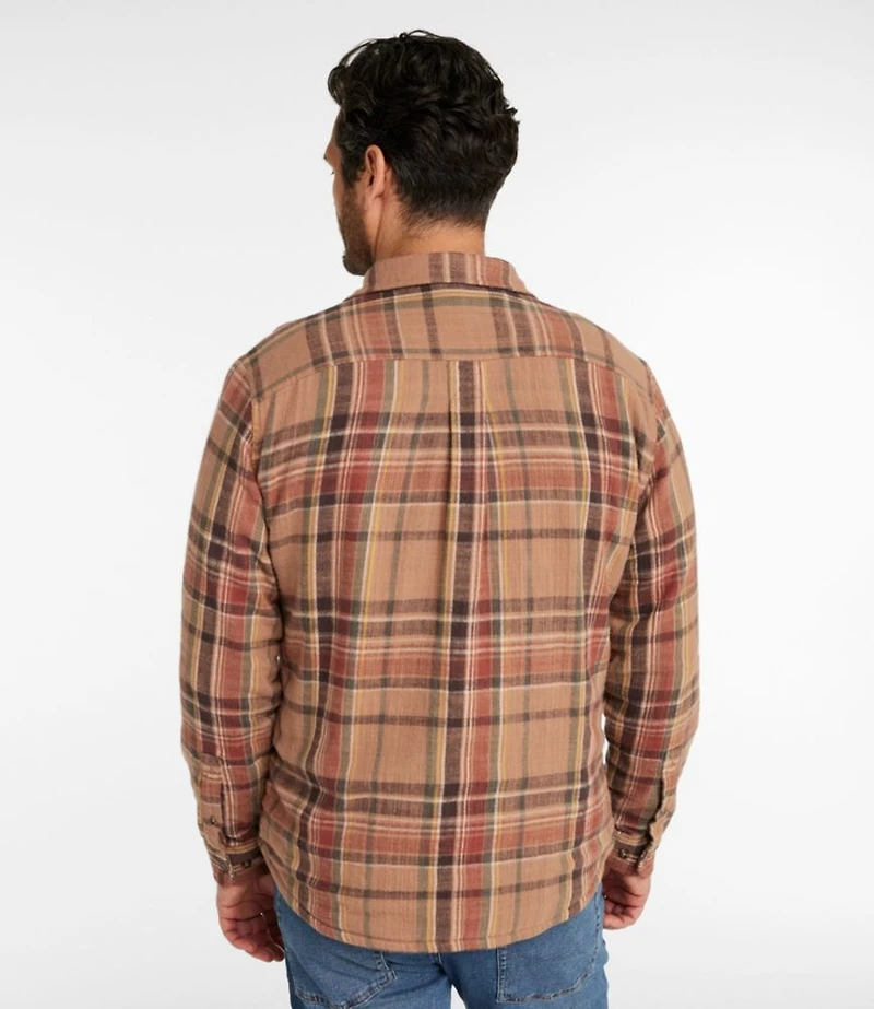 Men's 1912 Field Flannel Shirt, Lined, Slightly Fitted Untucked Fit, Plaid