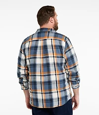 Men's 1912 Field Flannel Shirt, Lined, Slightly Fitted Untucked Fit, Plaid