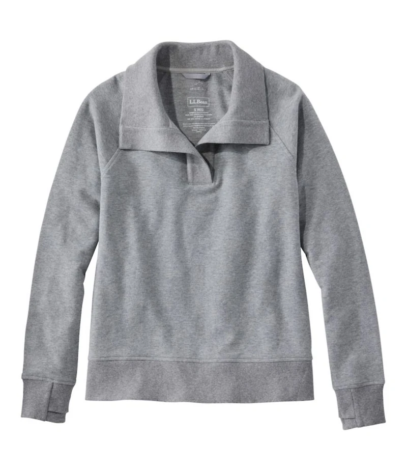 Women's Bean's Cozy Splitneck Pullover Sweatshirt
