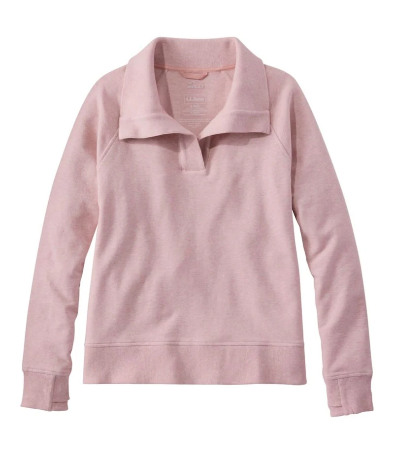 Women's Bean's Cozy Splitneck Pullover Sweatshirt