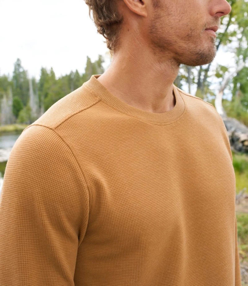 Men's Mountainside Micro Waffle Crew