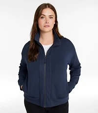 Women's CloudSoft Top, Full-Zip
