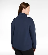 Women's CloudSoft Top, Full-Zip