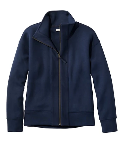Women's CloudSoft Top, Full-Zip