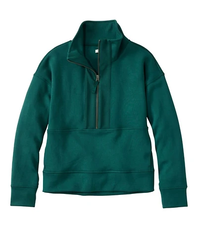 Women's CloudSoft Top, Half-Zip Pullover
