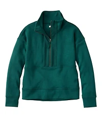 Women's CloudSoft Top, Half-Zip Pullover