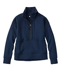 Women's CloudSoft Top, Half-Zip Pullover