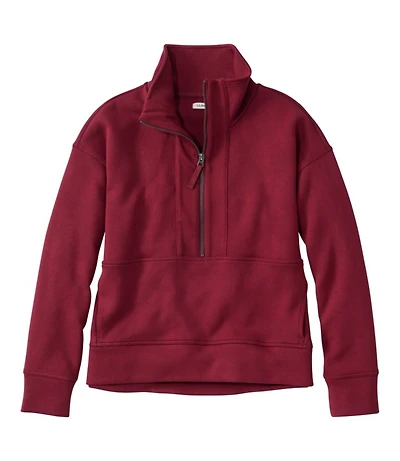 Women's CloudSoft Top, Half-Zip Pullover