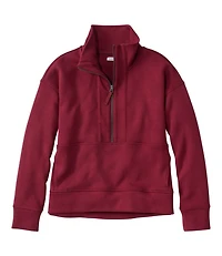 Women's CloudSoft Top, Half-Zip Pullover
