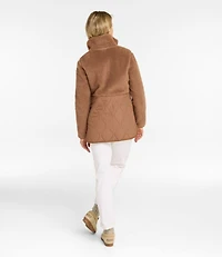 Women's Bean's Mixed Media Sherpa Fleece Jacket