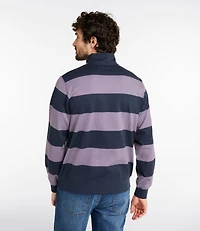 Men's Bean's Vintage Soft Rugby, Mockneck, Stripe