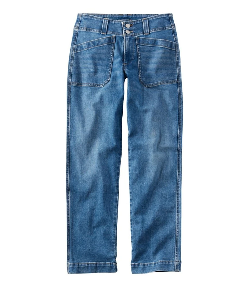 Women's 1912 Field Denim Pants, Mid-Rise Ankle Utility