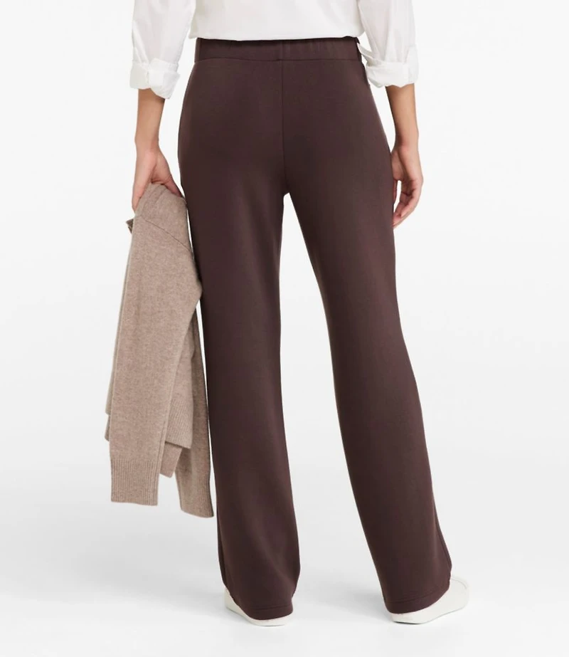 Women's CloudSoft Pants, Mid-Rise Straight-Leg